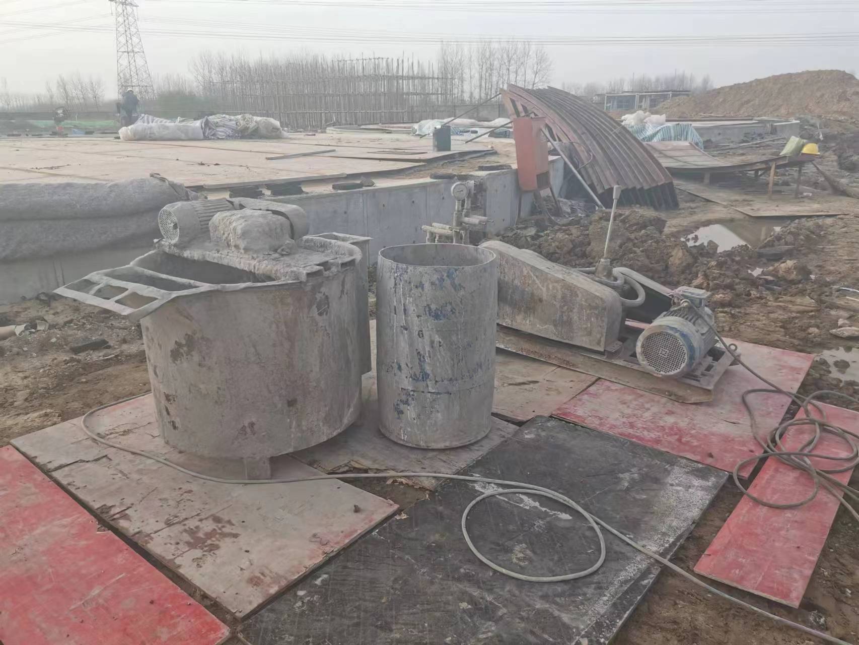 会文镇回填土注浆