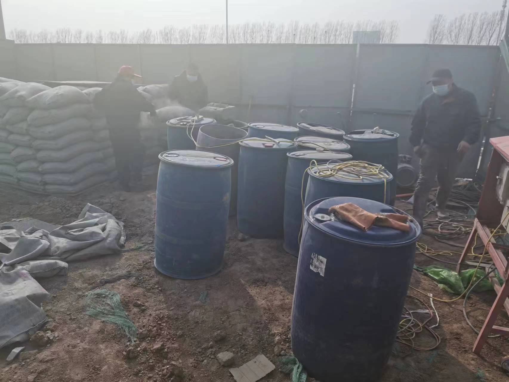 会文镇水泥注浆